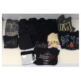 Assorted clothing. Sweatshirt, tshirts and more.