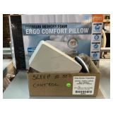 Ergo comfort pillow & sleep number bed control