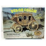 Allwood Brand Stage Coach, wooden wagon model