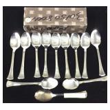 High end serving utensils. French sauce spoons.