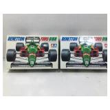 2 NOS open box Tamiya 1/20 scale model build