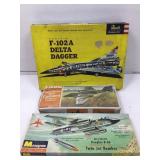 NOS Model build kits. Assorted. Open box. Revell,