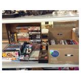 Collection of VHS Movies.