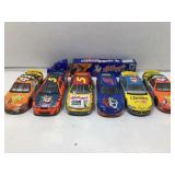 Model racecars and truck