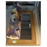 Lionel Train Poster and Decorative Framed Mirror.