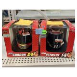 Stock car drivers mini helmets