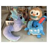 Plushies & fast food toys, asstd
