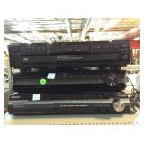 3 SONY DVD/CD 5 disc changer Player. Electronics