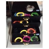2 Drawer Organizers with New Fashion Bracelets.