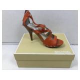 Michael Michael Kors Polly Mid Sandal Tangerine