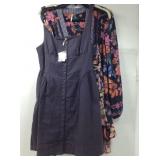 3 Free People, dress sz L, blouses sz S