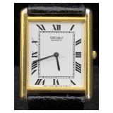 Vtrg Seiko Thin Quartz Watch, Mod 5y30-5798 Ck,