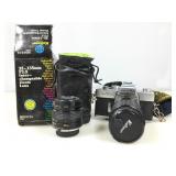 Minolta SRT202 35mm Film Camera w/ 50mm 1.4 &