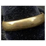 14k Gold Band, Tw 4.1g, Sz 9.25