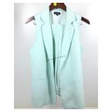 Sleeveless vest pantsuit, mint sz Sm