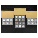 1960, 1962, 1963 Mint Sets