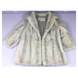 Blonde Mink Fur Coat by Curtis Stewart San