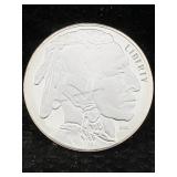 1 Ozt .999 Fine Silver Buffalo Coin