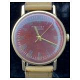 Vtg Novet Wind Up Watch W/17 Kamheu Watch, Running