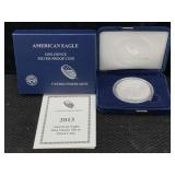 2013 1oz .999 Silver Eagle Proof Coin
