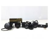 Olympus OM-1 35mm Film Camera w/ 50mm 1.8, 35mm