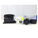 Minolta AF 75-300 Zoom Lens in Box, Polaroid