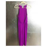 Sleeveless jumpsuit, magenta, sz 4