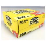 250 Rounds 380 Auto Ammo - 95gr MC