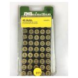 50 Rounds 45 ACP Ammo - 230gr MC