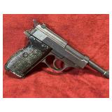 Walther P-38 Pistol 9mm cal - partial Nazi mark -