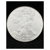 2009 1 Oz .999 Silver Eagle Round Lady Liberty