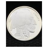 2009 1 Oz .999 Silver Round Buffalo