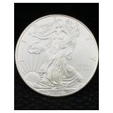 2009 1 Oz .999 Silver Eagle Round Lady Liberty