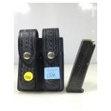 Beretta 92 magazine with mag holder and ammo