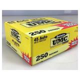 250 Rounds 45 ACP Ammo - 230gr MC