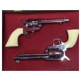 Matched Pair Uberti 45 Colt Revolvers mod 1873