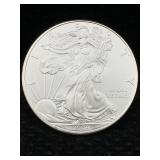 2009 1 Oz .999 Silver Eagle Round Lady Liberty