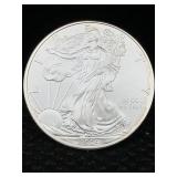 2009 1 Oz .999 Silver Eagle Round Lady Liberty
