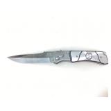 Switchblade Knife with Flashlight