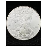2009 1 Oz .999 Silver Eagle Round Lady Liberty