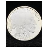 2009 1 Oz .999 Silver Round Buffalo