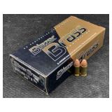 50 Rounds 9mm Ammo - 115gr FMJ