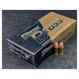 50 Rounds 9mm Ammo - 115gr FMJ