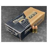 50 Rounds 9mm Ammo - 115gr FMJ