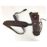 Leather Medium Holster and Rifle Sling