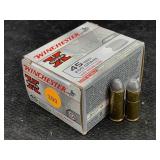 20 Rounds 45 Colt Ammo - 255gr LRN