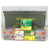 125 Rounds 410 Gauge ammo with Metal ammo can