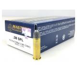 50 Rounds 38 Spl Ammo - 158gr LRN