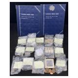 Books Of Lincoln Cents W/coins In Books And Some