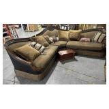 9x9ft Markhor International L-Sofa Custom with